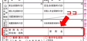 ふるさと納税を確定申告：記載する箇所その１