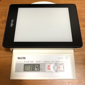 タニタさんによると184g